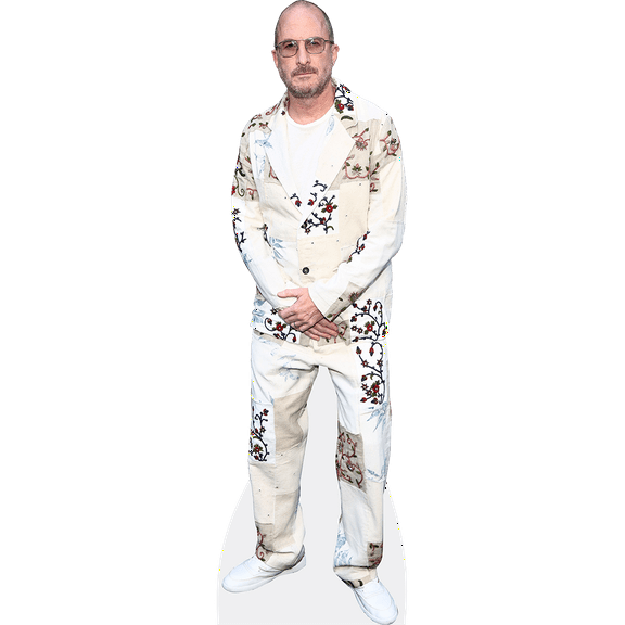 Darren Aronofsky (White Suit) Mini Size Cutout. Standee.