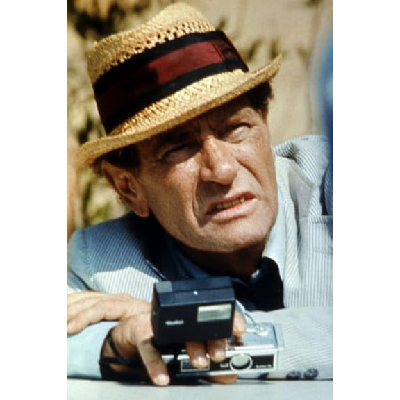 Darren Mcgavin The Night Stalker Straw Hat Cult Tv Sci-Fi 24x36 Poster