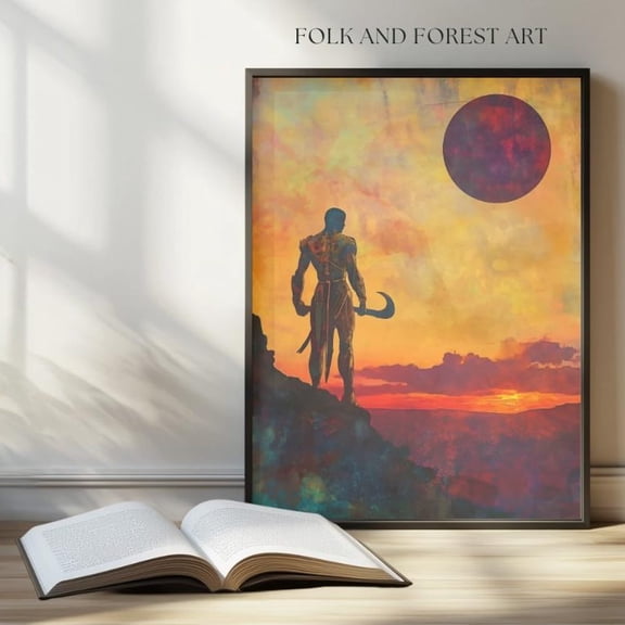 Darrow The Reaper Mars Red Rising Poster, Poster Home Decor, Poster Only