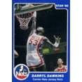 Darryl Dawkins New Jersey Nets 1986 Star Lifebuoy card