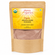 Darsa Organics Ayurvedic Arjuna Bark Powder, 8 oz, Raw, Vegan, Non-GMO, Kosher
