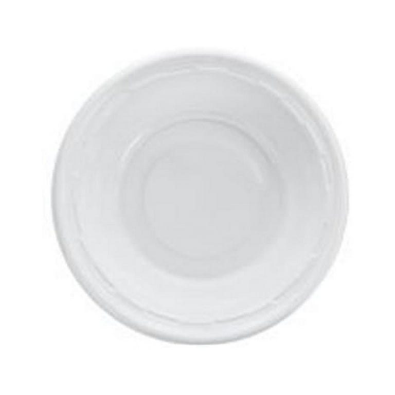 Famous Service Plastic Dinnerware, Bowl, 12 oz, White, 125/Pack, 8 Packs/Carton Famous Service Plastic Dinnerware, Bowl, 12 oz, White, 125/Pack, 8 Packs/Carton