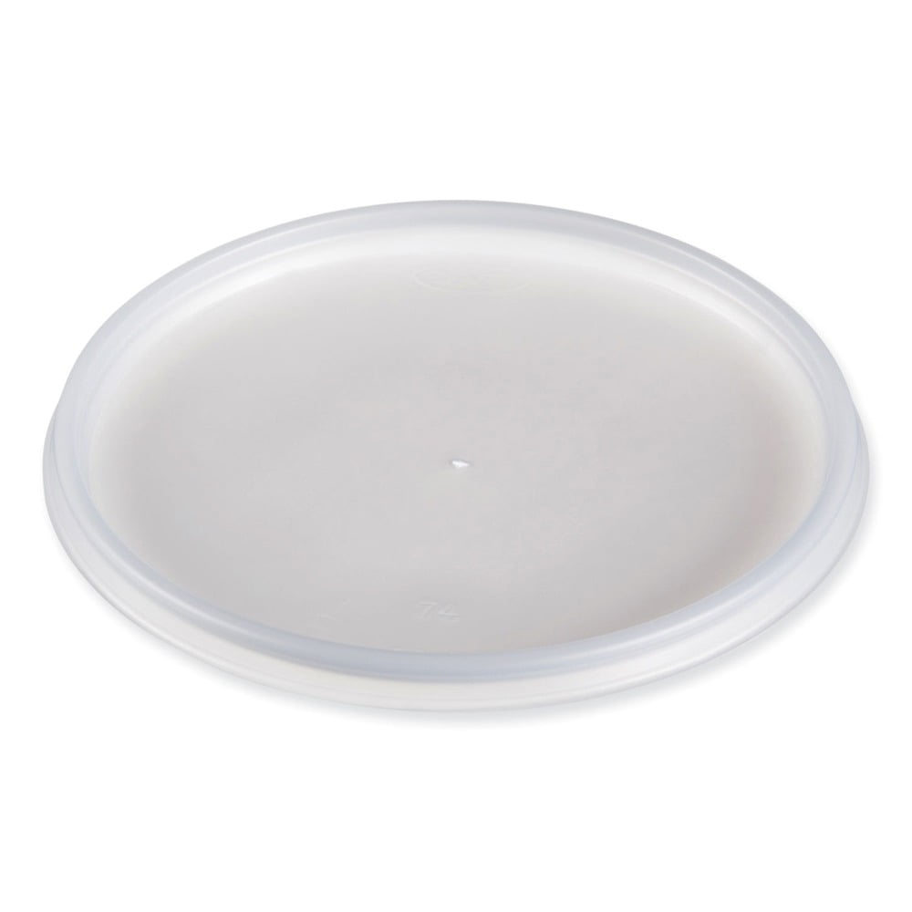 Dart 12JL Plastic Lids - Vented Lids For 12 Oz Foam Cups (1000 Count Carton), Hot & Cold
