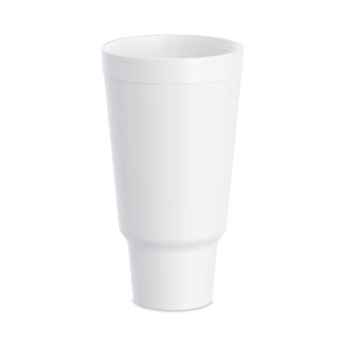 J Cup Insulated Foam Pedestal Cups, 44 oz, White, 300/Carton J Cup Insulated Foam Pedestal Cups, 44 oz, White, 300/Carton