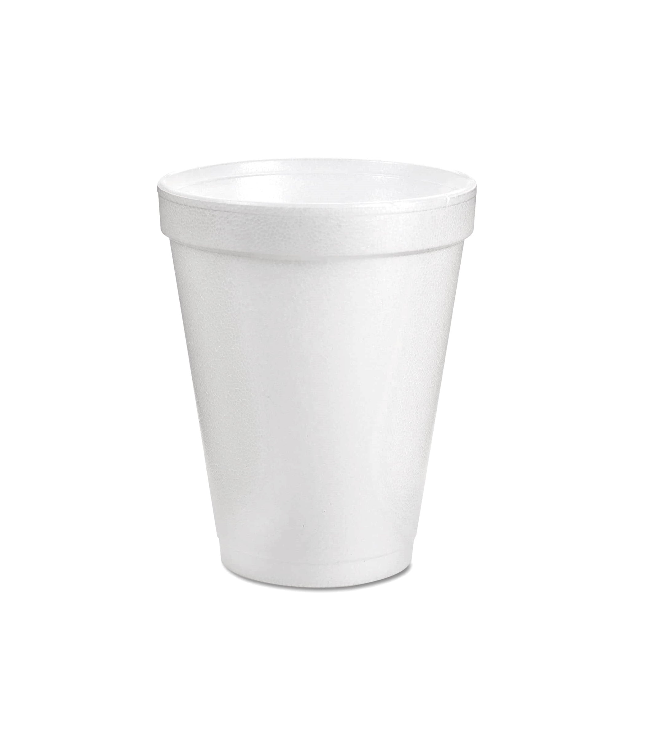 Dart Disposable Foam Cup Lids - White Vented Lids For 3.5, 4, And 6 Oz Foam Cups