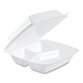 Foam Food Trays and Serving Platters for Food Service and Parties