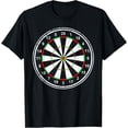 thumbnail image 1 of Dart Art For Men Women Lazy Halloween Costume Dart Player T-Shirt men and women can wear, black, white, gifts, 1 of 4