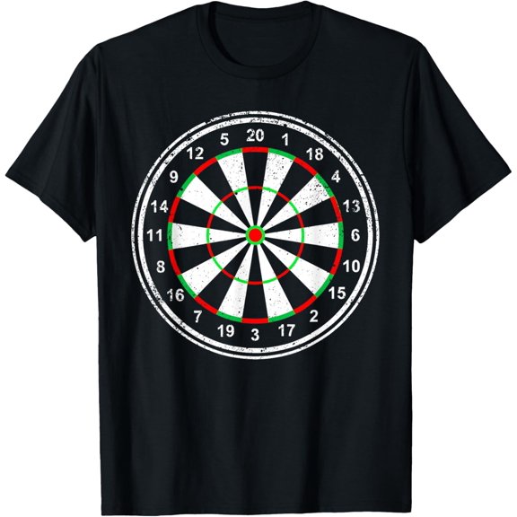 Dart Art For Men Women Lazy Halloween Costume Dart Player T-Shirt men and women can wear, black, white, gifts