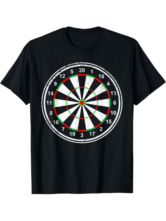 Dart Art For Men Women Lazy Halloween Costume Dart Player T-Shirt