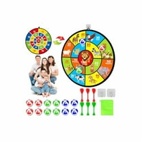 Dart Board for Kids Ages 4-8 - 29" Double-Sided Dart Board with Sticky Balls and Darts,Boys Toys for Ages 8-13,Valentines Day Gifts for 7 8 9 10 11 12 13 14 Year Old,Indoor/Outdoor Party Game Toys