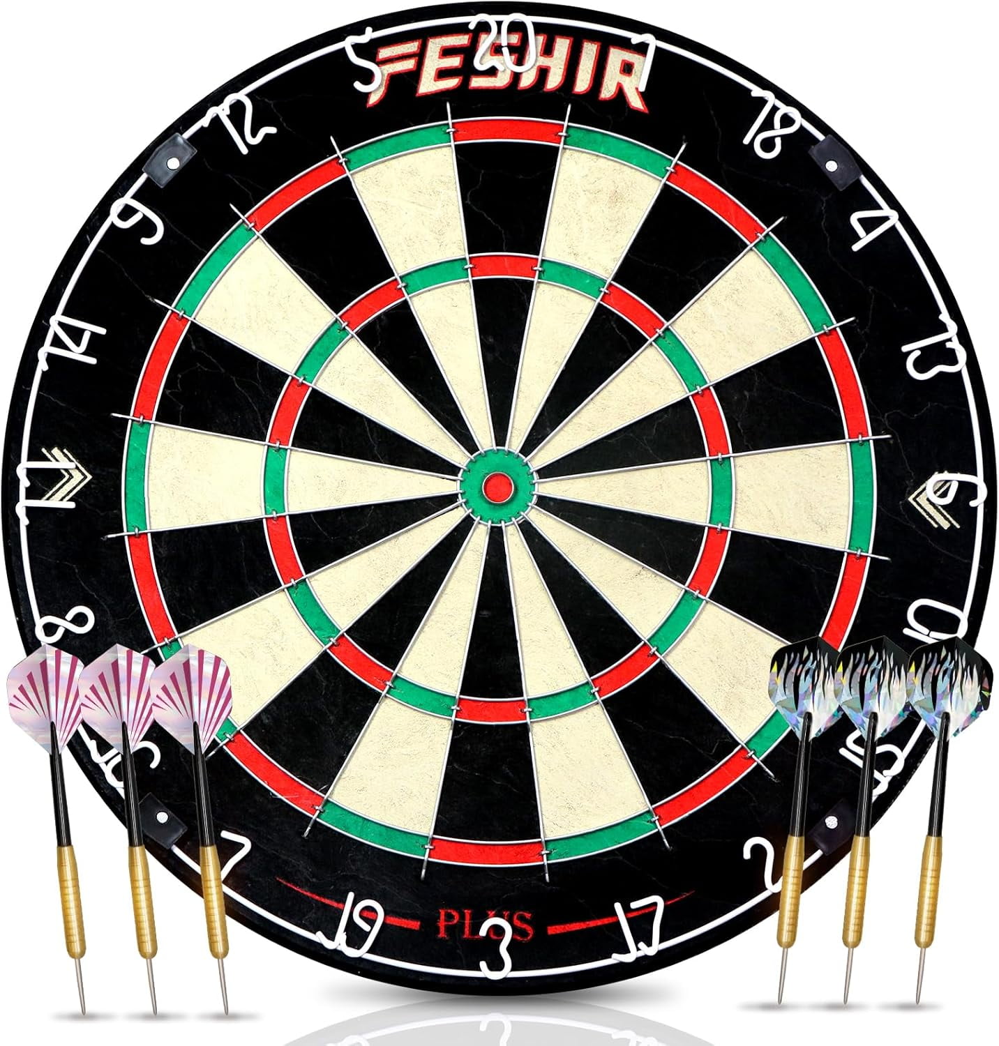 RYER Hurricane Sisal Dartboard - Official Tournamen Produktbild-Vorschau 3