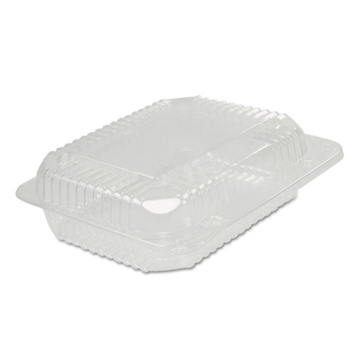 Dart C26UT1 StayLock 6 in. x 7 in. x 2.1 in. Hinged Lid Containers - Clear (250/Carton)