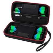 Dart Case Holder Bag, Portable Storage Organizer for 6pcs Darts and Tips, Black- Case Only