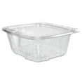 thumbnail image 1 of Dart ClearPac SafeSeal Tamper-Resistant/Evident Containers, Flat Lid, 32 oz, 6.4 x 2.6 x 7.1, Clear, Plastic, 100/Bag, 2 Bags/CT, 1 of 4