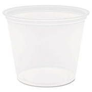 Dart Container DCC550PC 5.5 oz Conex Complement Portion Cups, Translucent