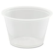 Dart Conex Complements 4 Oz Portion/Medicine Cups, Clear, 125 count, Pack of 20