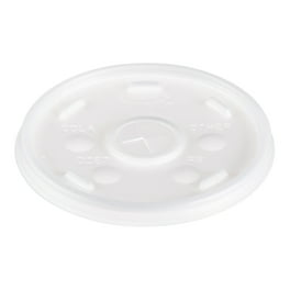 Plastic Lids, Fits 12 oz to 24 oz Foam Cups, Vented, Translucent, 100/Pack, 10 Packs/Carton Plastic Lids, Fits 12 oz to 24 oz Foam Cups, Vented, Translucent, 100/Pack, 10 Packs/Carton
