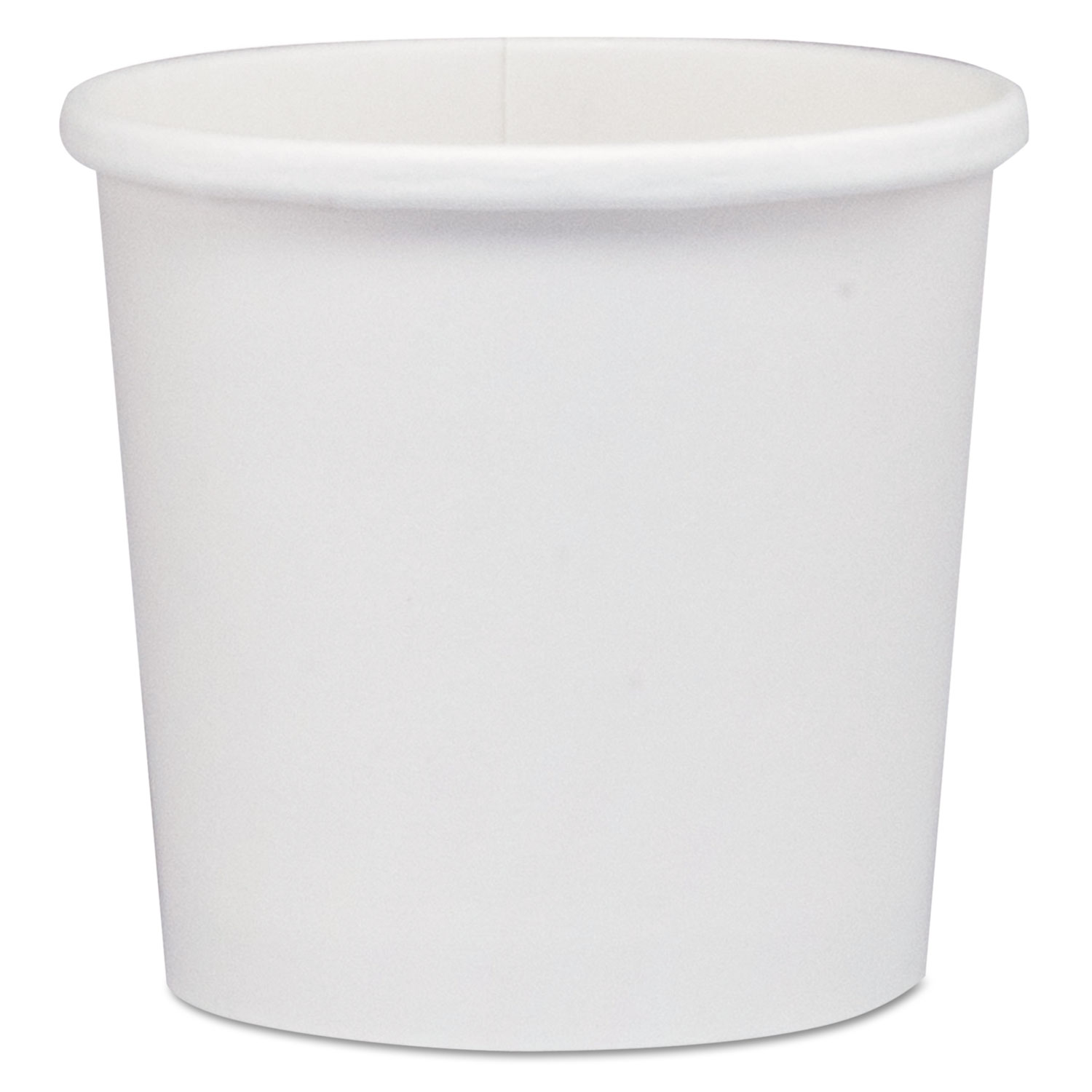 Dart® Flexstyle Dbl Poly Paper Containers, 12 Oz, 3.6" Diameter, White, 25/bag, 20 Bags/carton