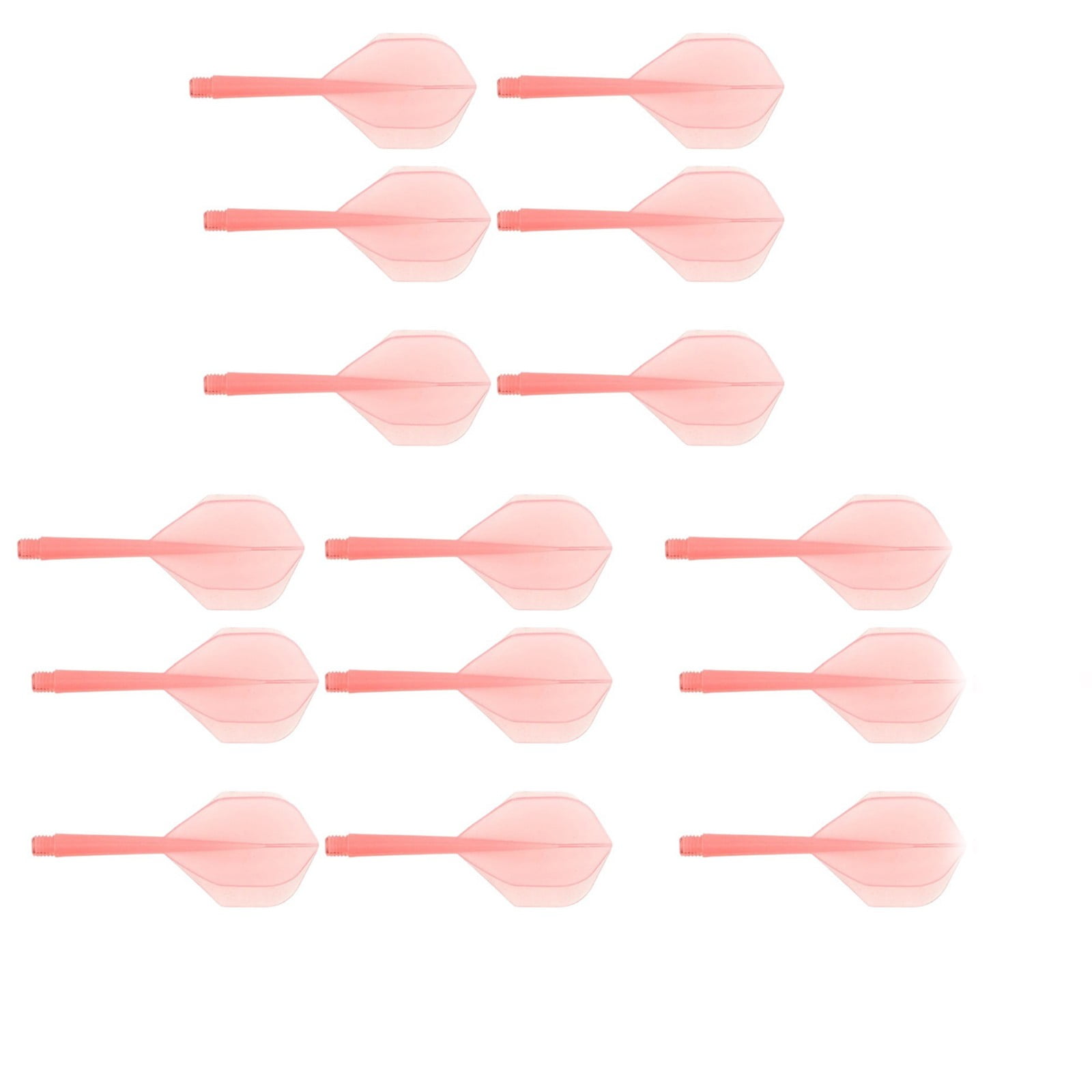 Dart Flights and Shafts, one Piece Integrated Accessory AntiBreak