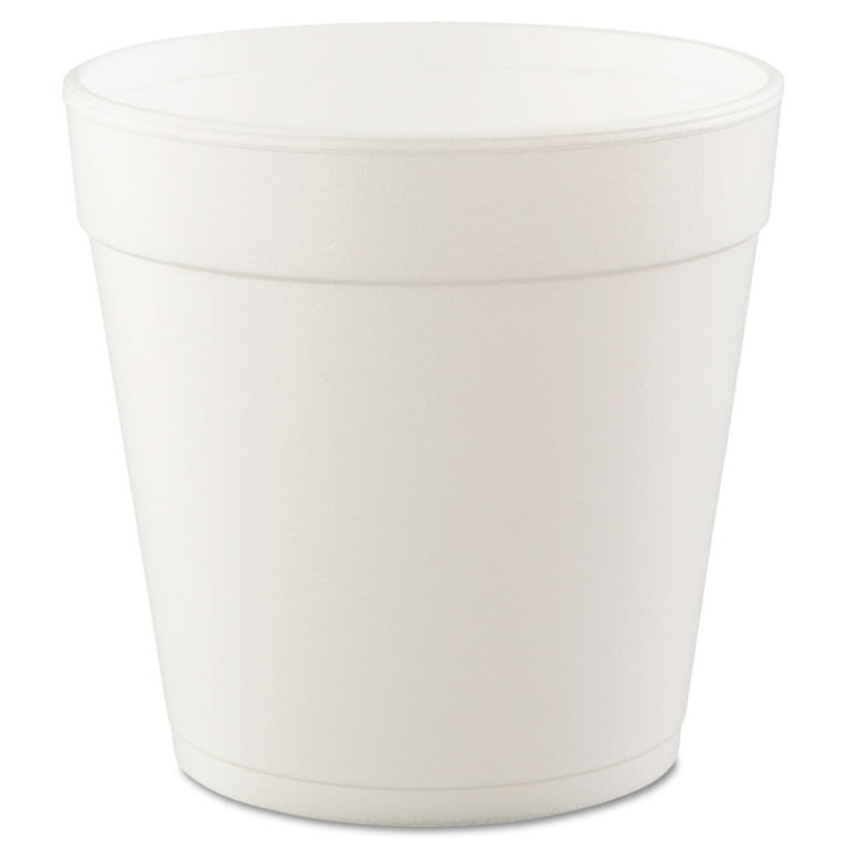 Foam Containers, 32 oz, White, 25/Bag, 20 Bags/Carton Foam Containers, 32 oz, White, 25/Bag, 20 Bags/Carton