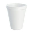 thumbnail image 1 of Dart Foam Drink Cups, 12 oz, Squat, White, 1,000/Carton, 1 of 9