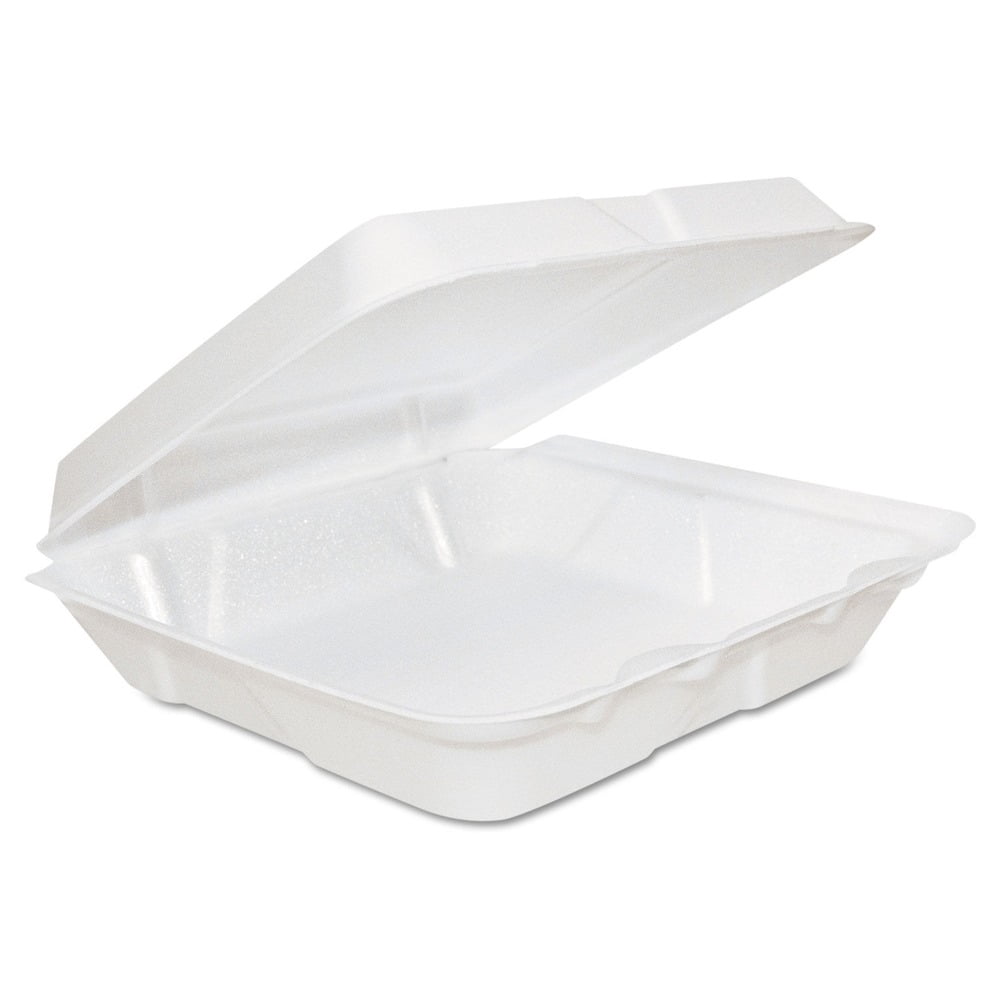 Crafts Foam Trays, White Foam Meat Tray Paint and Ink Mixing Trays Food Tray School Printmaking Trays for DIY Craft 8 1/4 x 4 1/2 (10)