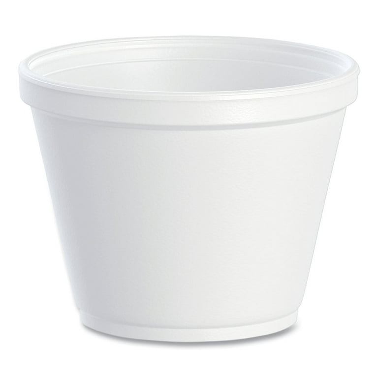 Food Containers, 12 oz, White, Foam, 25/Bag, 20 Bags/Carton Food Containers, 12 oz, White, Foam, 25/Bag, 20 Bags/Carton