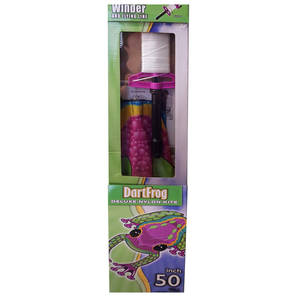 Dart Frog Rainforest Kite Deluxe Nylon 50"