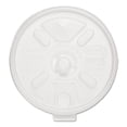 thumbnail image 1 of Dart® Lift N' Lock Plastic Hot Cup Lids, With Straw Slot, Fits 10 Oz To 14 Oz Cups, Translucent, 100/sleeve, 10 Sleeves/carton, 1 of 5