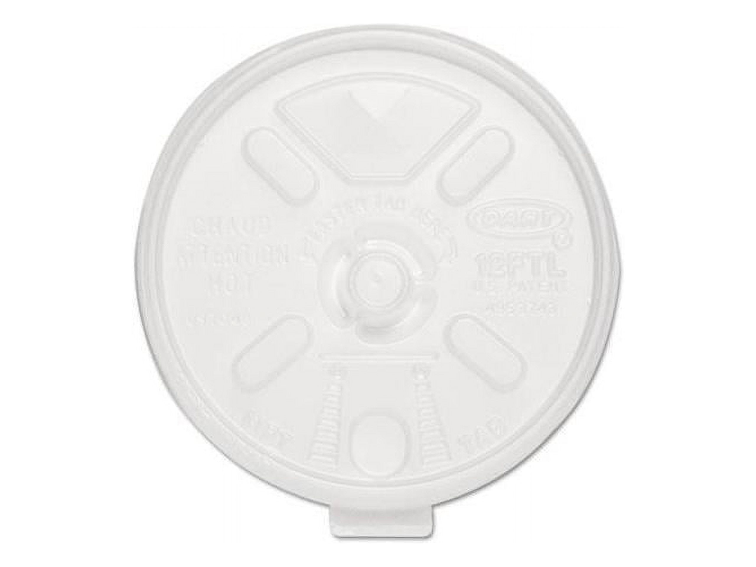 Dart LiftnLock Coffee Cup Clear Lids Dome Plastic 1000 / Carton