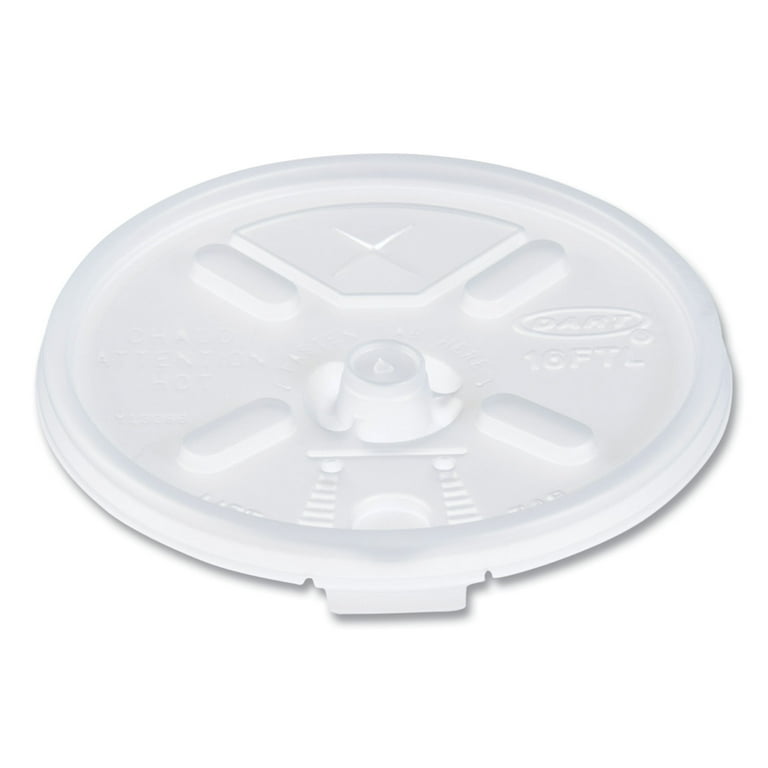 Plastic Lids, Fits 4 oz Cups, Vented, Translucent, 100/Pack, 10 Packs/Carton Plastic Lids, Fits 4 oz Cups, Vented, Translucent, 100/Pack, 10 Packs/Carton