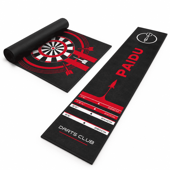 Dart Mat 118"*24" Professional Rubber Floor