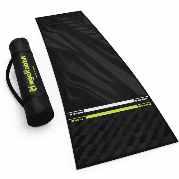Dart Mat 297x66cm With Oche Lines Non Slip Carpet For Floor Protection