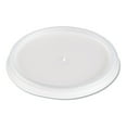 thumbnail image 1 of Dart Plastic Lids, Fits 4 oz Cups, Vented, Translucent, 100/Pack, 10 Packs/Carton, 1 of 2