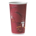 thumbnail image 1 of Dart® Polycoated Hot Paper Cups, 20 Oz, Bistro Design, 600/carton, 1 of 3