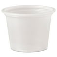 thumbnail image 1 of Dart Polystyrene Portion Cups, 1 oz, Translucent, 2,500/Carton, Each, 1 of 3