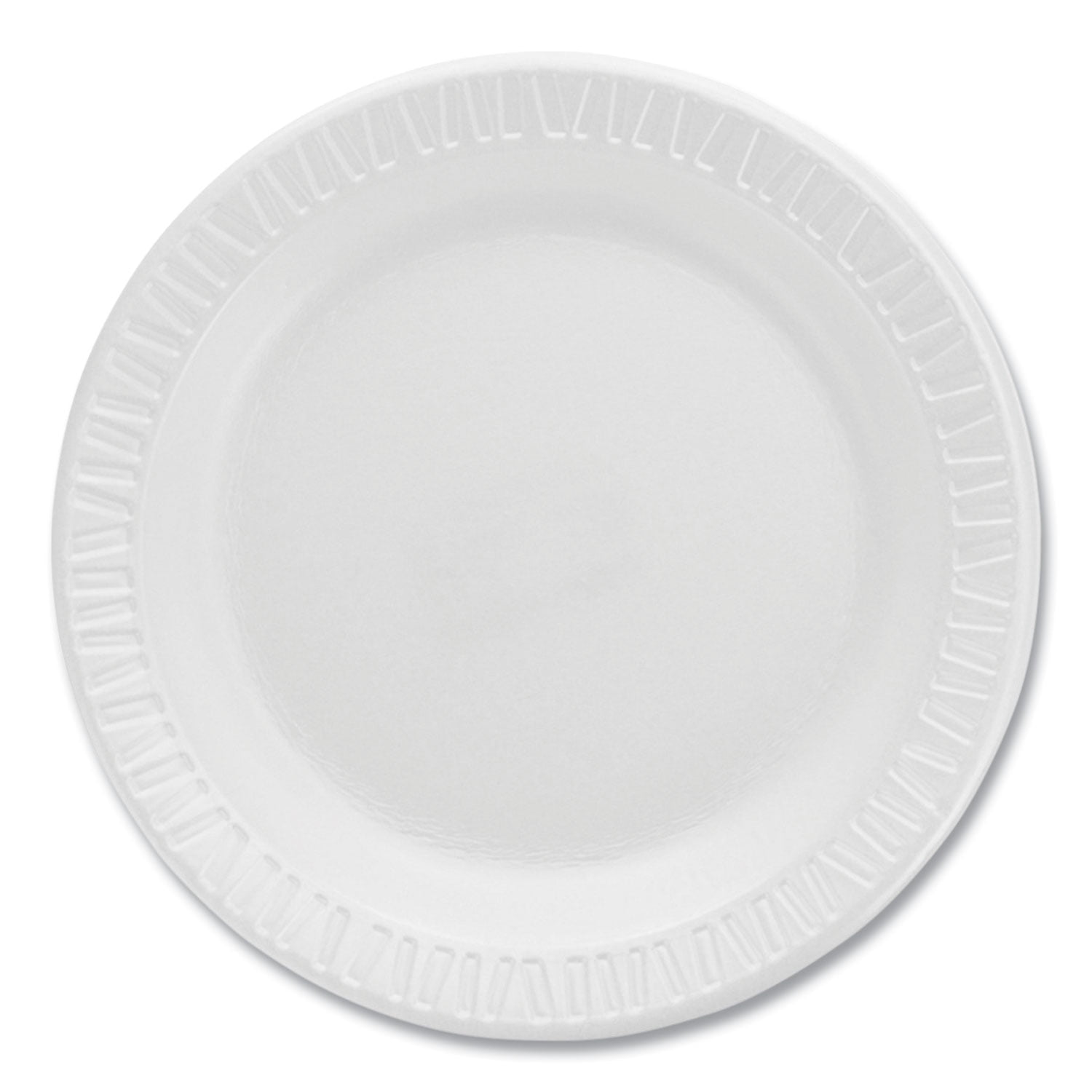 Quiet Classic Laminated Foam Dinnerware Plates, 6 Inches, White, Round, 125/Pack, Sold as 1 Carton, 1000 Each per Carton Quiet Classic Laminated Foam Dinnerware Plates, 6 Inches, White, Round, 125/Pack, Sold as 1 Carton, 1000 Each per Carton