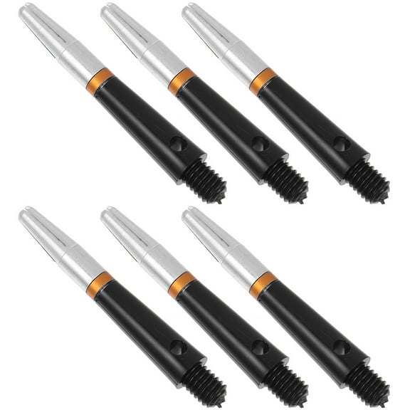Shaft 6 Pcs Professional Parts Game Supplies Darts Flights for Steel Tip Accessories Nylon Aluminum