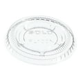 thumbnail image 1 of Dart Solo Disposable Portion Cup Lid Clear Plastic 2500 Ct PL100N, 1 of 7