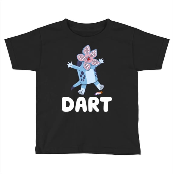 Dart The Demogorgon Toddler T Shirt Bingo Shirt, Bluey Family Tee, Bluey And Bingo Tee TODDLER SHORT SLEEVE TEE BELLA CANVAS 3001T