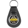 thumbnail image 1 of Dart Winner Trophy FOB Leather Keychain, Great for Dart Teams & Leagues, 1 of 1