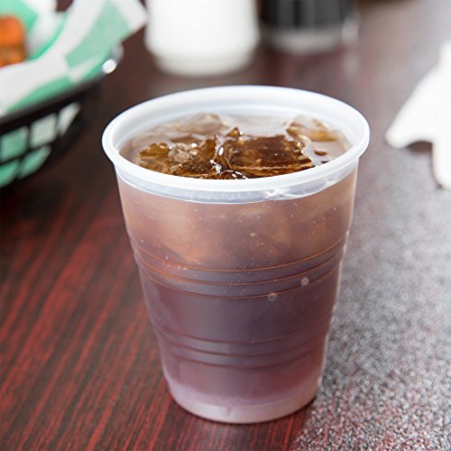 RIBBED CUP P/S 5-OZ TRANS