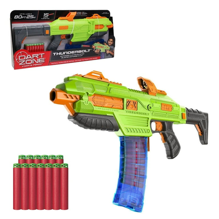 Dart Zone Thunderbolt Ultimate Dart Blaster, Fast and Precise with
