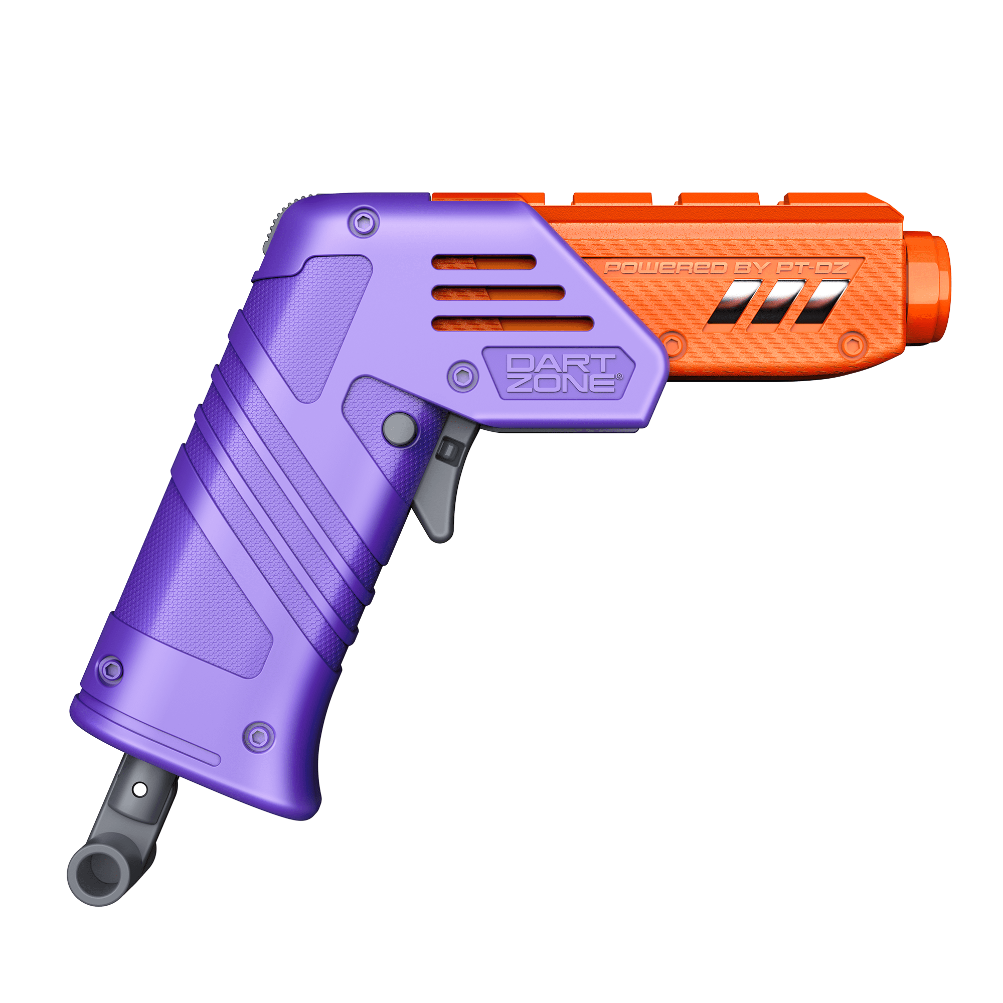 Dart Zone Max Solo Pro Manual Foam Dart Blaster, Compact Single