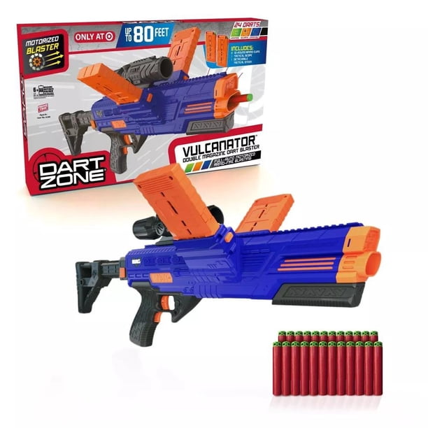 Dart Zone Motorized Vulcanator Blaster for Toy Stores - Walmart