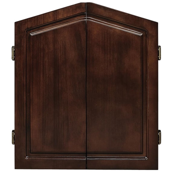 DARTBOARD CABINET-CAPPUCCINO