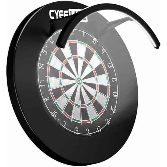 Dartboard LED Lighting System for Steel Dart Board,2 Parts&Easy to Install,ZD08B$$Sport & Recreation Other