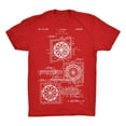 thumbnail image 1 of Dartboard Patent 100% Cotton Premium T-Shirt, 1 of 2
