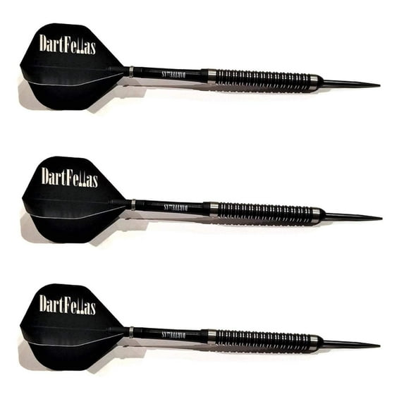 Dartfellas 90% Tungsten Steel Tip Dart Set - 26 Grams