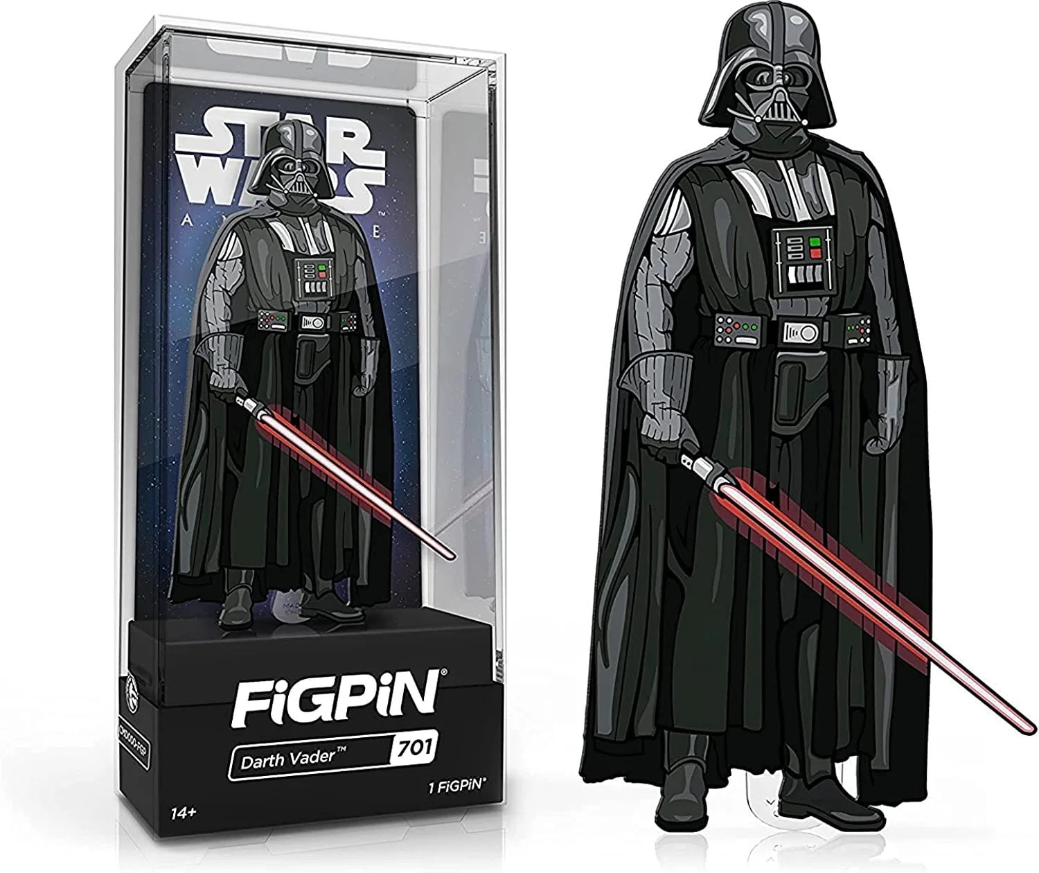 FiGPiN Star Wars A New Hope Collectible Darth Vader Action Figure